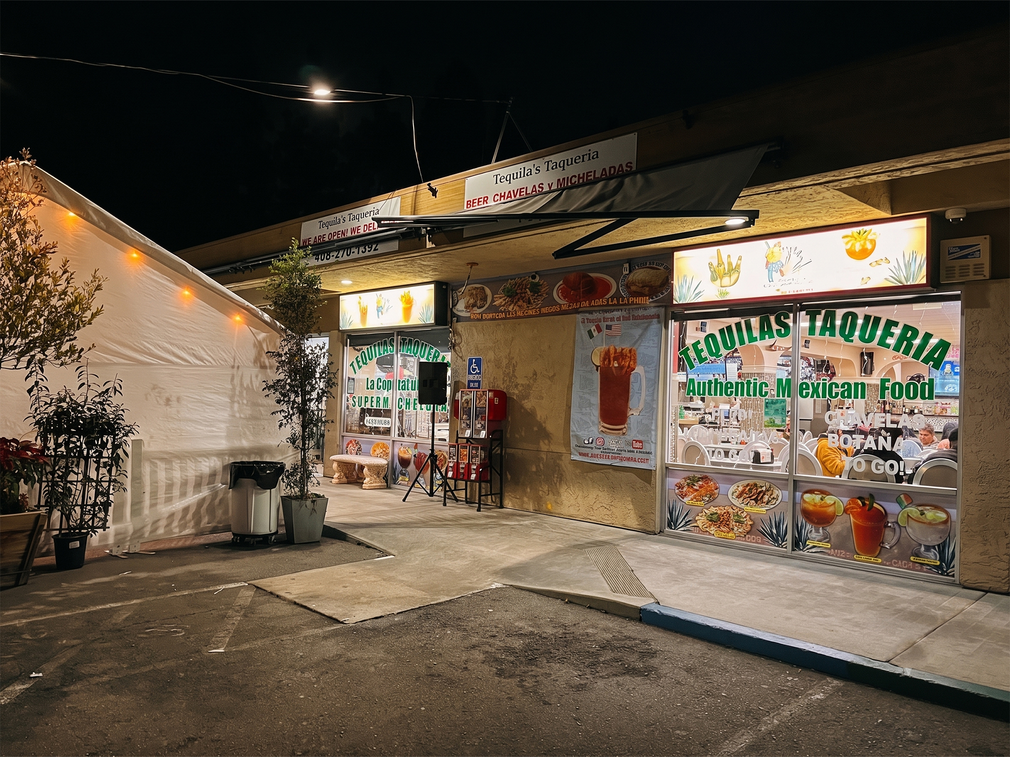 Exterior of Tequila's Taqueria in San Jose